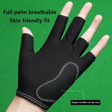Billiards Glove Left Hand Snooker 5-Finger Gl...