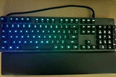 Black Logitech G513 Carbon (Tactile) 920-008924 Wired Keyboard 