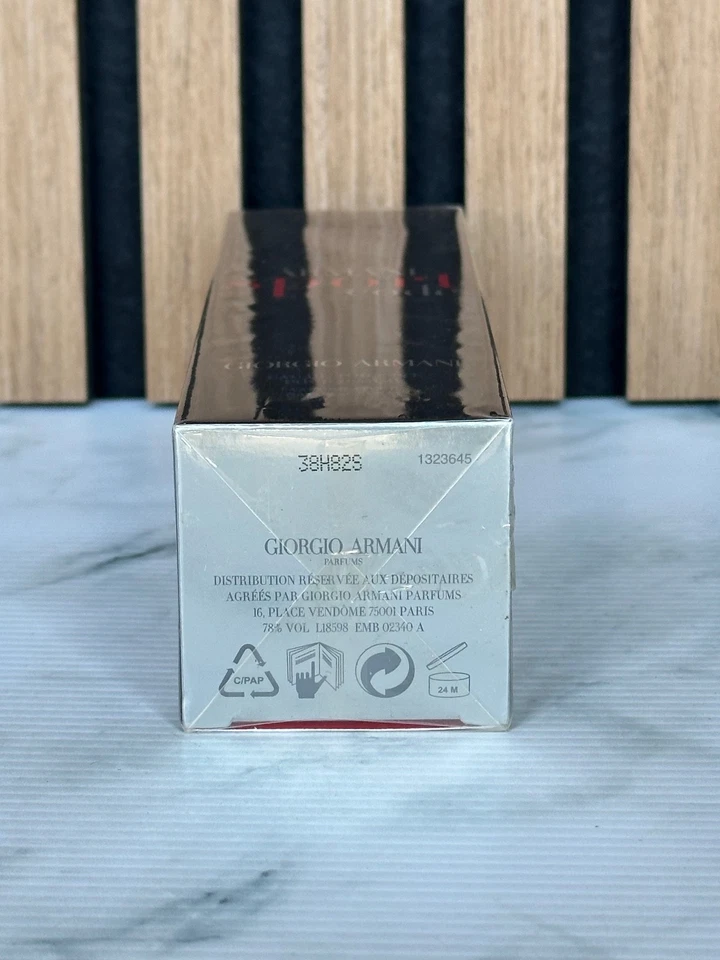 Armani Sport Code Eau de Toilette pour Homme Natural Spray 125 ml NUOVO VINTAGE - Bild 3 von 3