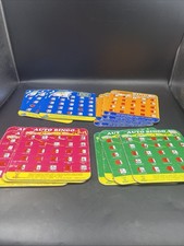 Vintage Travel Bingo Game by Regal Lot 16 Cards License Plate Auto Interstate