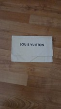 Louis Vuitton Dust Bag - Cotton Envelope Flap Style 10" X 6"