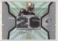 2007 SPx Winning Materials Jersey Number Deuce McAllister #WM-MC2 b6s