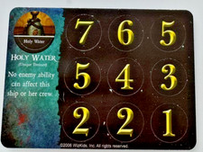 Pirates CSG Pocketmodel  - DJC - HOLY WATER (#104) | Rare Treasure Wizkids