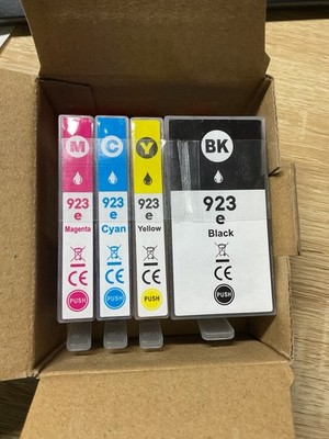 Ejet 923xl Compatible For HP923 Ink Cartridges Black And Color 4 Pack