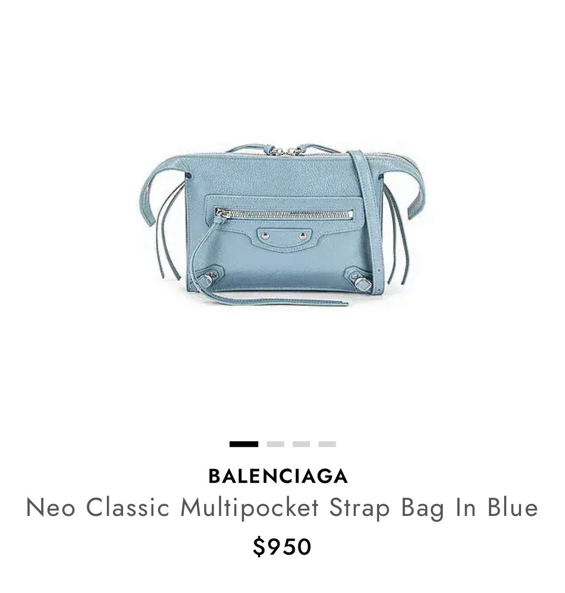 Blue Balenciaga Clutch Bags & Handbags for Women for sale | eBay