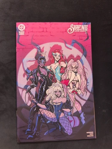 SIRENS LOVE HURTS #1 BABS TARR NCBD POISON IVY HARLEY QUINN  VARIANT 1
