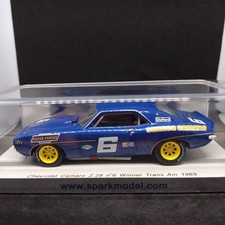 Spark Chevrolet Camaro Z28 Sunoco Penske Racing 1969 Timepiece Vintage