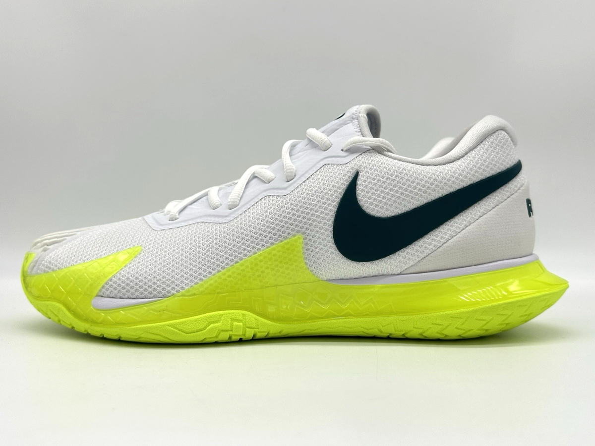 Nike Air Zoom Vapor Cage 4 RAFA Men's Size 10 Tennis Shoes White