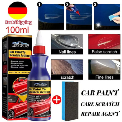 Für tiefe Kratzer Lack Restorer KFZ Reparatur Wachs Auto-Kratzer Entferner NEU
