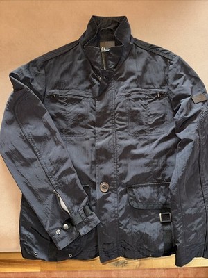 Féraud Herrenjacke Gr. 50, schwarz glänzend. Windabweisend, Neu ohne Etikett