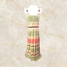 Lauren Ralph Lauren Jeans Size XS Southwestern Aztec Sleeveless Maxi Dress