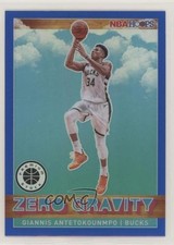 2019 NBA Hoops Premium Stock Zero Gravity Blue Prizm Giannis Antetokounmpo 1u6