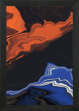 Sand paper Framed Wall Art Poster Canvas Print Picture