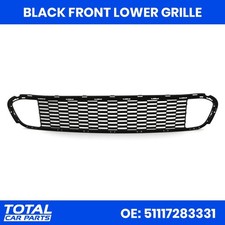 BLACK LOWER RADIATOR GRILLE OE REPAIR FOR MINI COUPE JCW R58 LCI 2011-2015