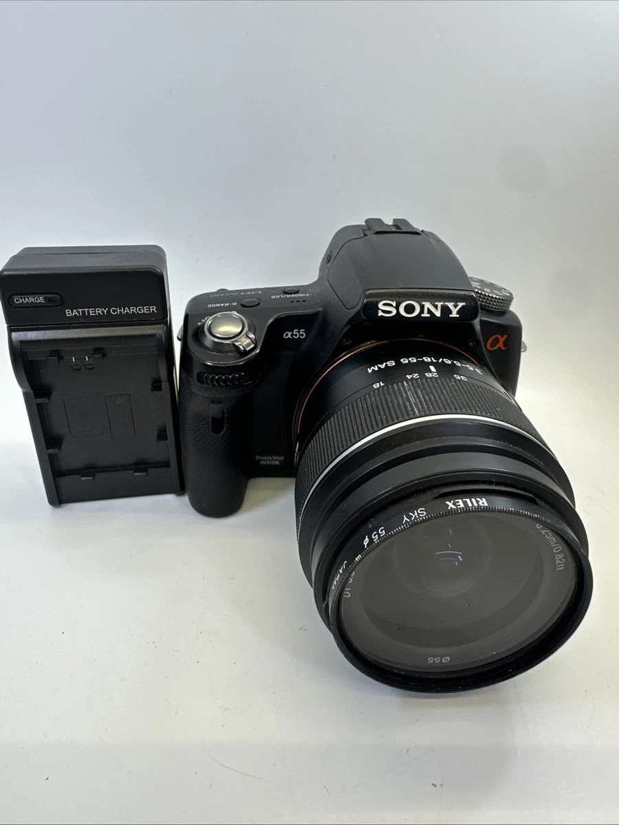 Sony A55 Digital SLR Cameras 14-16.9 MP Maximum Resolution for