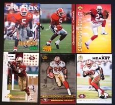 Garrison Hearst(6-Card Lot) 1993 Skybox Rookie Card #363 NFL Cardinals