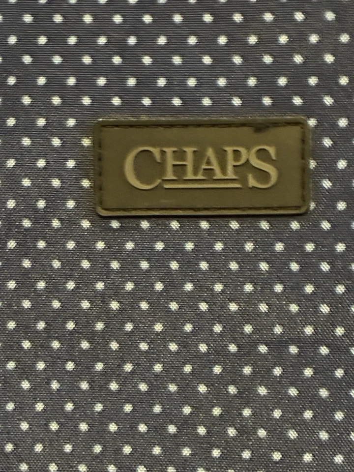 Bolso de lona/mensajero Chaps azul oscuro a lunares Foto 2 de 4