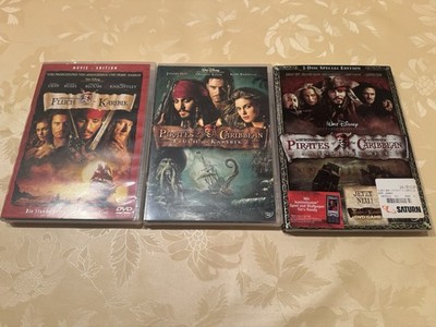 Fluch der Karibik - Trilogie Collection Sammlung Pirates of Caribbean 1-3