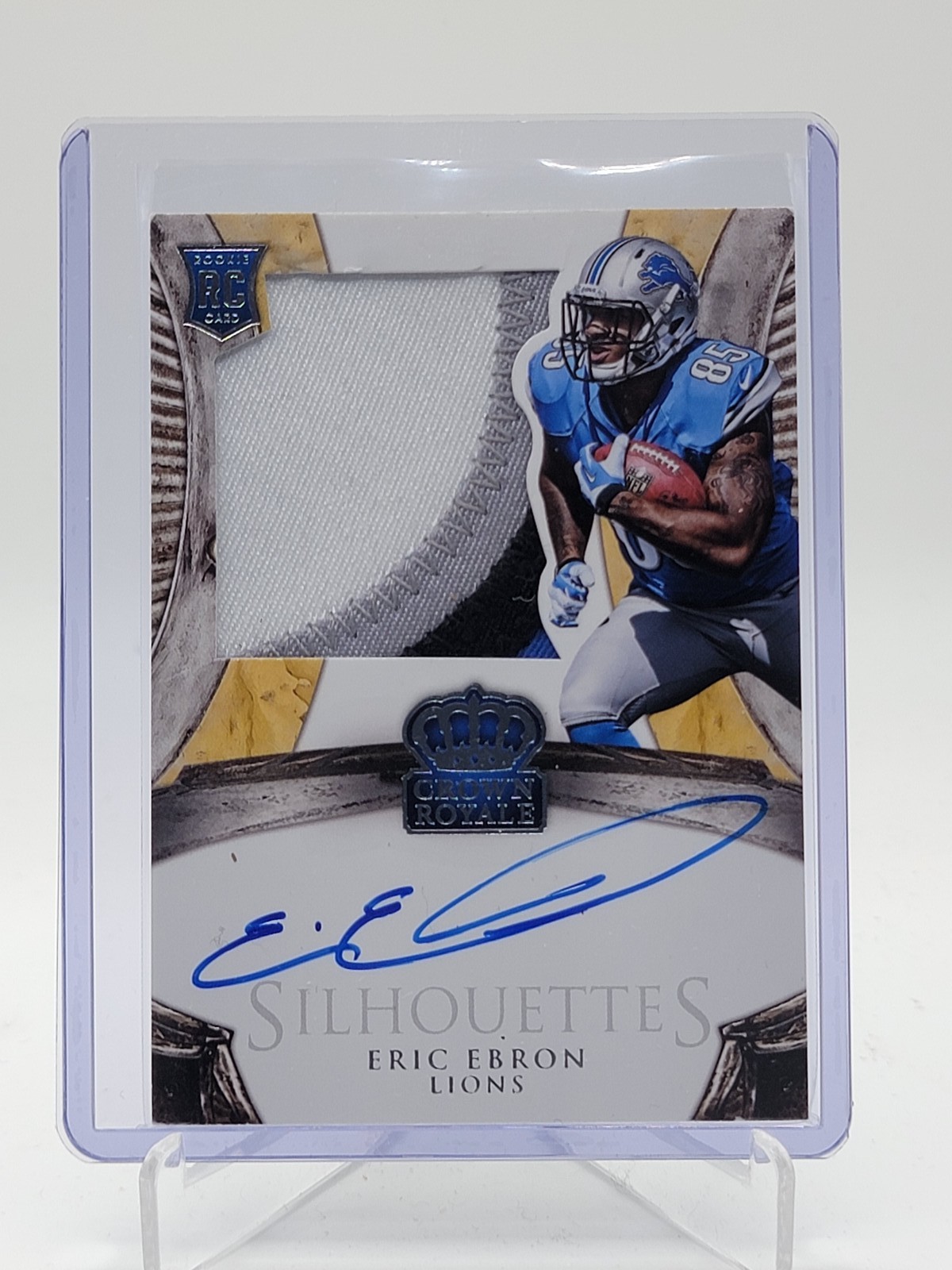 Eric Ebron Panini Crown Royale #223 Patch