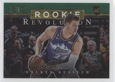 2022-23 Panini Select Rookie Revolution Green Prizm Walker Kessler #4 1m35
