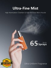 Travalo AQUA Perfume Refill Travel Atomizer Mini Cologne Dispenser