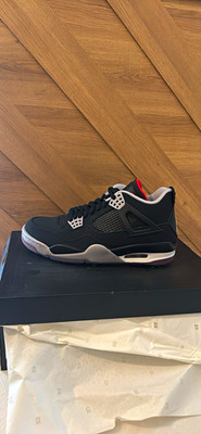 Jordan Air Jordan 4 Golf Bred Black/Fire Red-Cement Grey-White CU9981-002