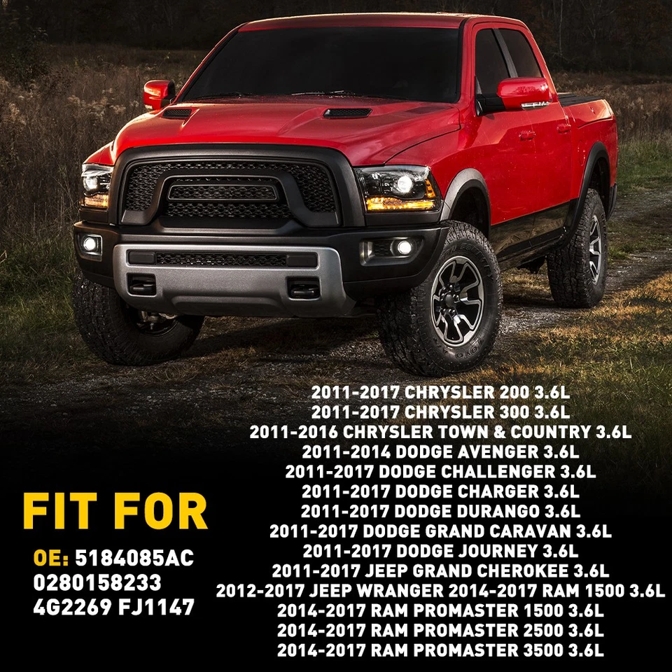 Топливная форсунка для 2011-2014 Dodge Avenger 2011-17 Dodge Challenger Dodge Durango - Изображение 2 из 4