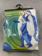 Spirit Shark Halloween Costume One Piece Child Kids Small Medium Baby Shark