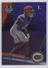 2023 Bowman U Chrome Purple Shimmer Refractor Jason Marshall #18 14k7