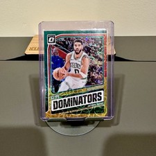 2024-25 Donruss Optic Jayson Tatum Elite Dominators Red & Gold Scope /99 SP Rare