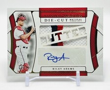 2022 Riley Adams Rookie Worn Patch Auto Panini National Treasures Die-Cut 23/25