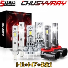 For Kia Sorento Sport Utility 4-door 2011-2013 Led Headlight Fog Light Bulbs Kit For Kia Sorento Sport Utility 4-door 2011-2013 Led Headlight Fog Light Bulbs Kit