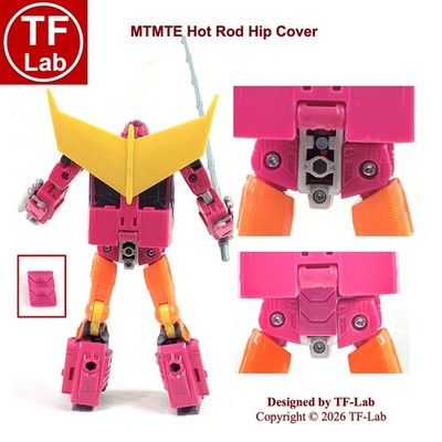 MTMTE Hot Rod Hip Gap Cover Transformers Studio Series SS86 Upgrade Kit TF-Lab