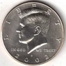 2002-D Brilliant Uncirculated Copper-Nickel Clad Copper Strike Half Dollar Coin!