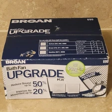 BROAN 690 Bath Fan Ceiling Exhaust Ventilation Upgrade Kit 3.0 Sones Fan Motor