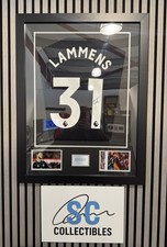 Framed Signed Senne Lammens No. 31 Football Shirt with COA