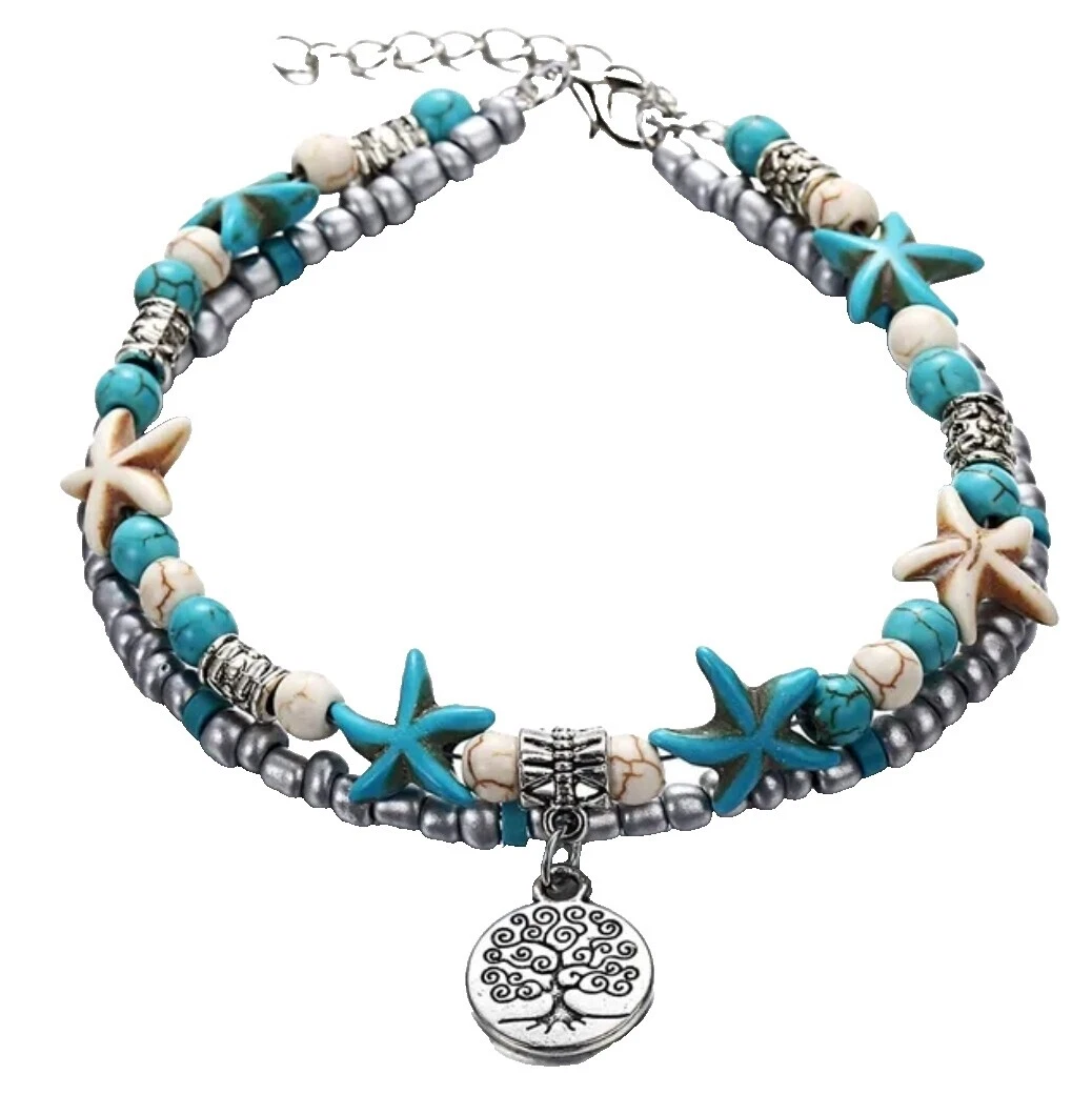 Turquoise Fashion Anklets