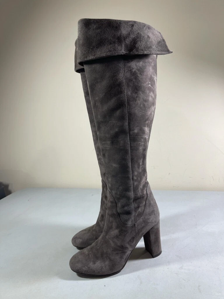 Grigiarancio suede boots clearance