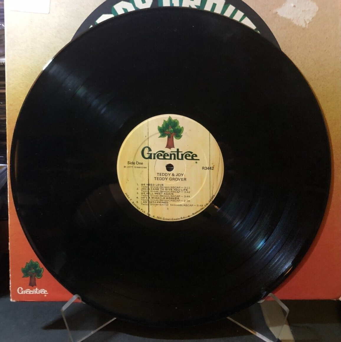 LP - I Am Determined 🎧 TEDDY GROVER & JOY Gospel Funk 1977