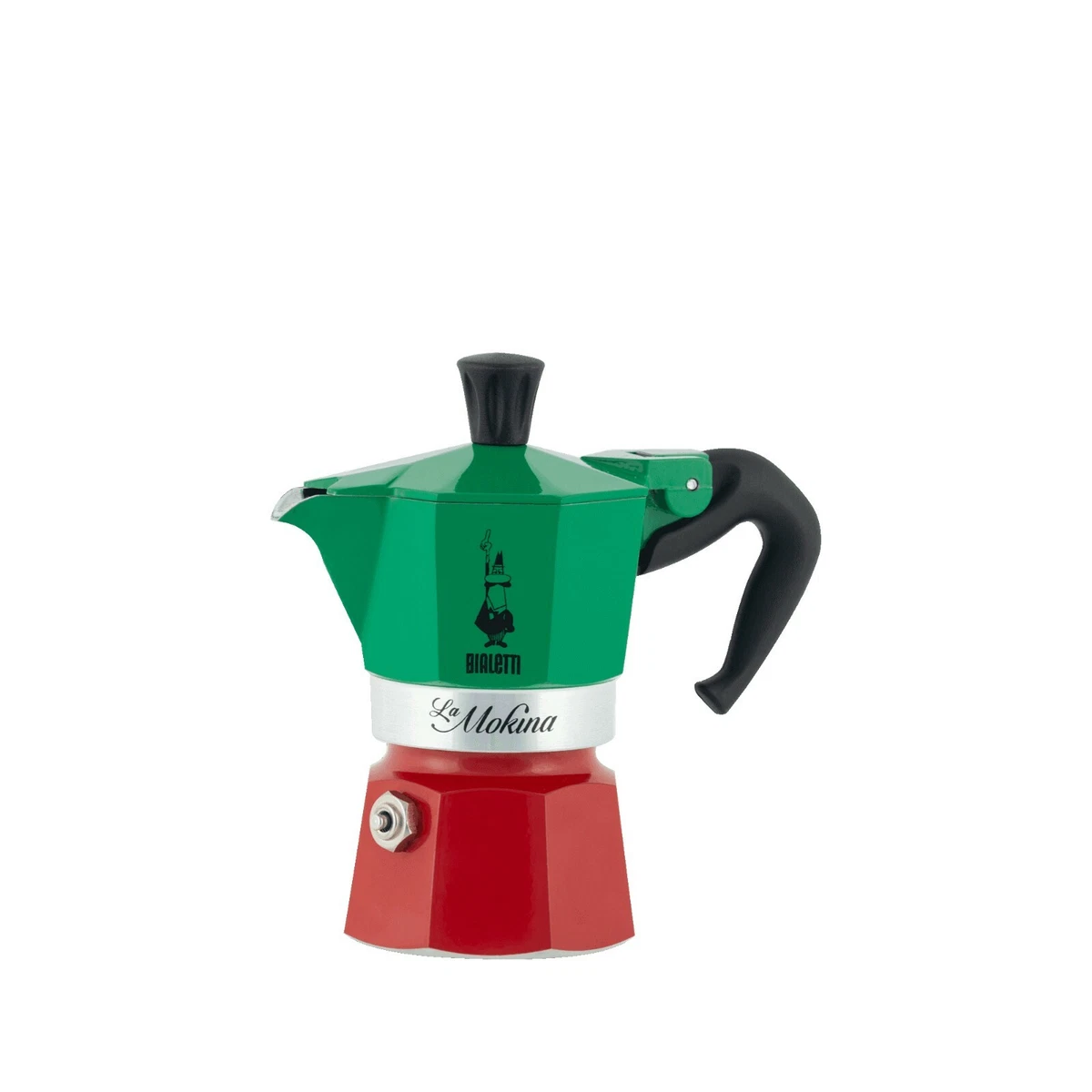 Bialetti Casa Italia Mini Express Single-Cup Espresso Maker