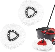 2 Pack Spin Mop Replacement Head for O-Ceda Easywrin Spin Mop Head Replacements,