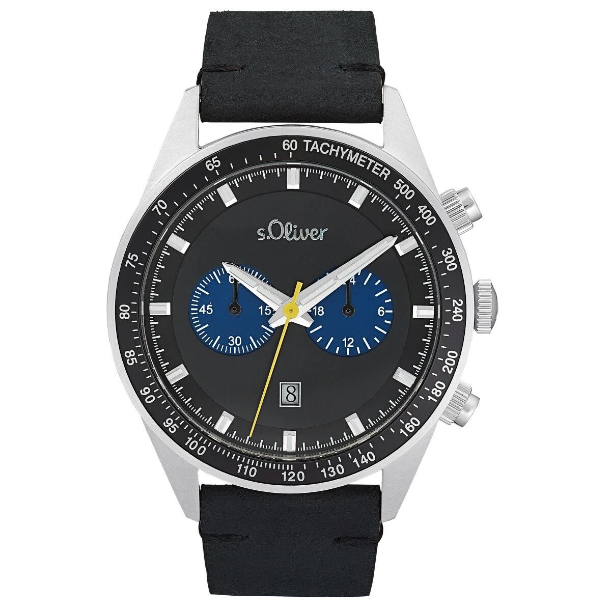 Orologio Da Uomo Lige, Orologio Cronografo Al Quarzo Cronografo in