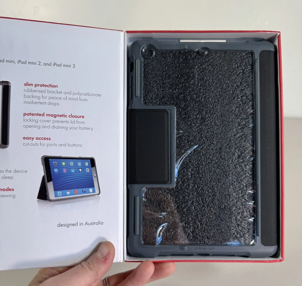 stm bags dux case for ipad mini 2 & 3 (2nd Generation) BLACK - Image 4 of 4