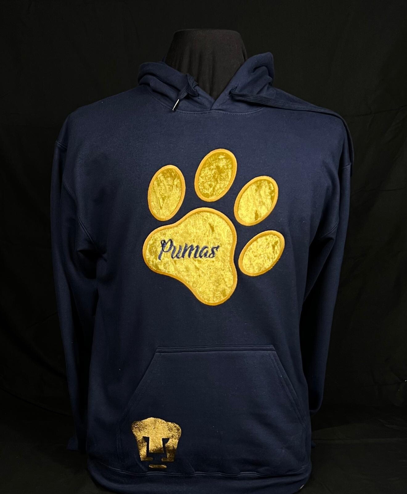 PUMAS UNAM JERSEY  SUDADER  HOODIE C.U RETRO MEXICO HUGO SÁNCHEZ  ÁGUILAS