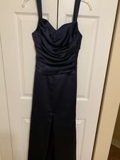 Vera Wang Maids Gown Blue Bridesmaids Dress Size 4