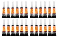 24 Pcs Super Glue Extra Strong Quality Adhesive Plastic Glass Rubber Leather 3g