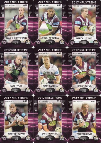 2017 NRL XTREME ALBUM WITH FULL BASE SET - 16 NRL Teams - 160 Common Cards - Picture 4 of 11