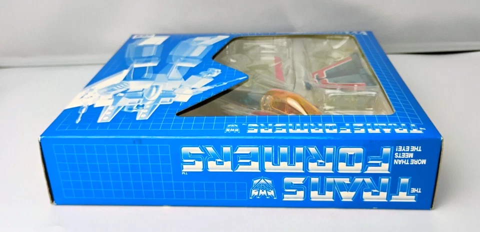 Transformers Clear / Ghost Starscream e-Hobby G1 Recolour Novo MISB - Imagem 4 de 4