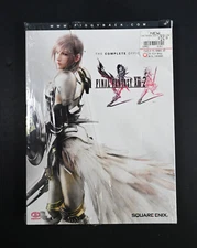Final Fantasy XIII-2 Damaged first few pages Prima Strategy Guide Piggyback