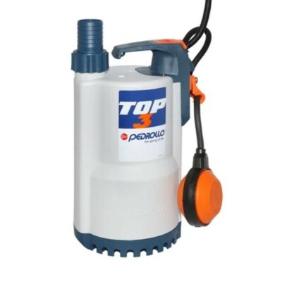 ELETTROPOMPA Sommergibile PEDROLLO Top 3 Für Gewässer Klar HP 0,7 Kw 0,55 230V